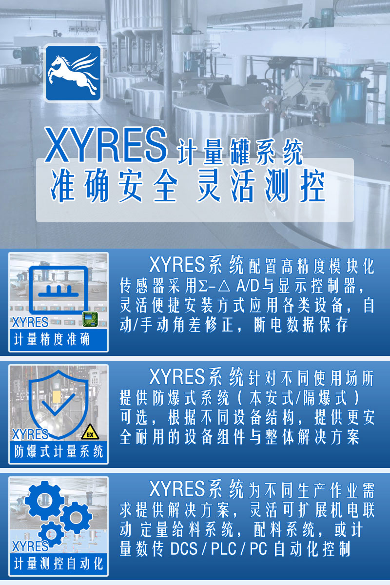XYRES電子計量罐系統應用與行業(yè)方案