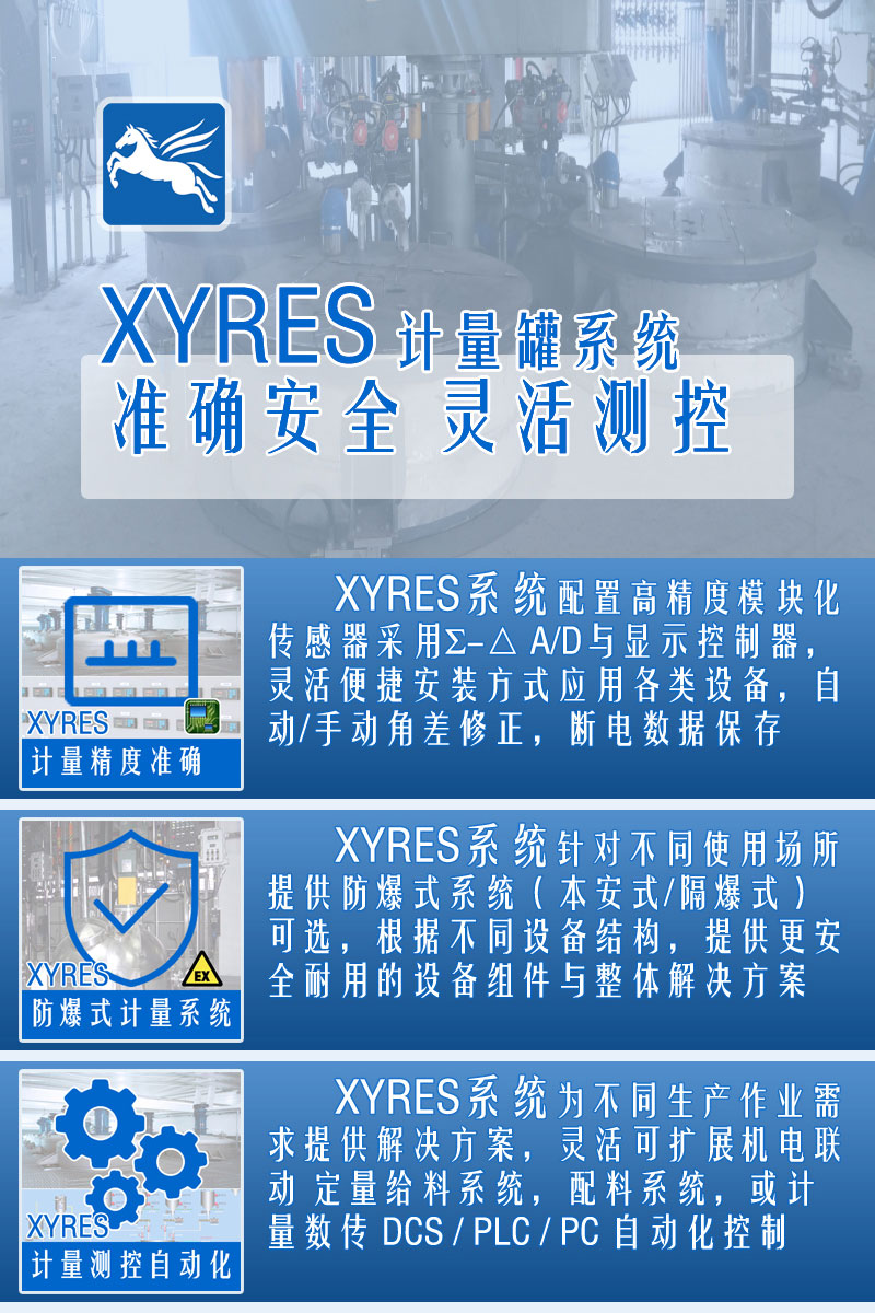 XYRES電子計量罐系統應用與行業(yè)方案